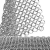 Stainless Steel Chainmail Metal Ring Decorative Mesh